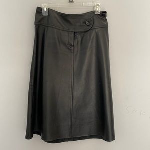 H&M Leather Skirt
